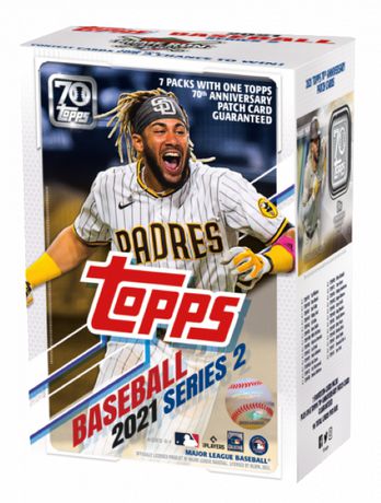 2021 Topps Series 2 Baseball Trading Cards Blaster Box- 1