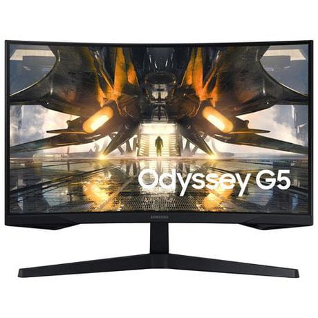 Samsung Odyssey G5 27" QHD 165Hz 1ms GTG Curved VA LCD FreeSync Gaming Monitor