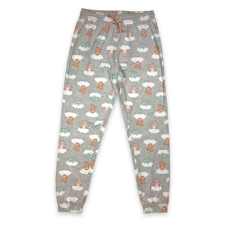 Care Bears Ladie's Jogger. These comfy joggers for woman have an elastic waist band and draw string with elastics at the ankles and