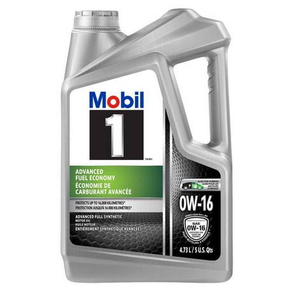 Mobil 1™ Full Synthetic Engine Oil 0W-16, 4.73L