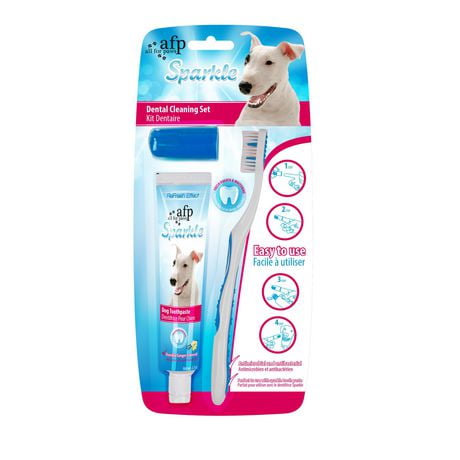 Trousse de soins dentaires Sparkle All for Paws pour chiens