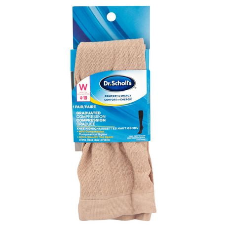 Dr. Scholl's - Graduated Compression Knee High 1 Pair, Graduated Compression 1 Pair