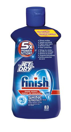 Finish Jet-Dry, Agent de rinçage pour lave-vaisselle, Original, 250ml, Agent de rinçage et de séchage pour lave-vaisselle - image 1 de 7