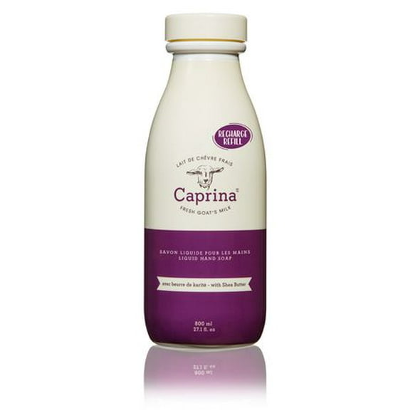 Caprina Savon Liquide Pour Mains avec Beurre de Karité Format de recharge