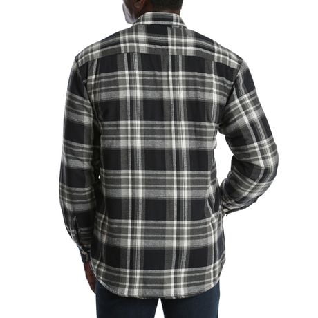 wrangler sherpa lined flannel walmart