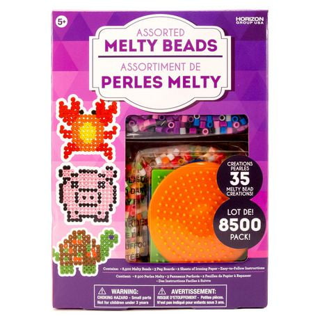 Pearler Beads Inscraft 27,500 Pcs Fuse Beads Kit For Kids Crafts