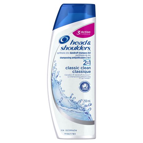 Head and Shoulders Classic Clean 2-in-1 Anti-Dandruff Shampoo ...