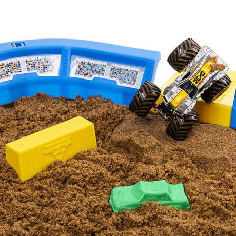 monster jam dirt arena playset