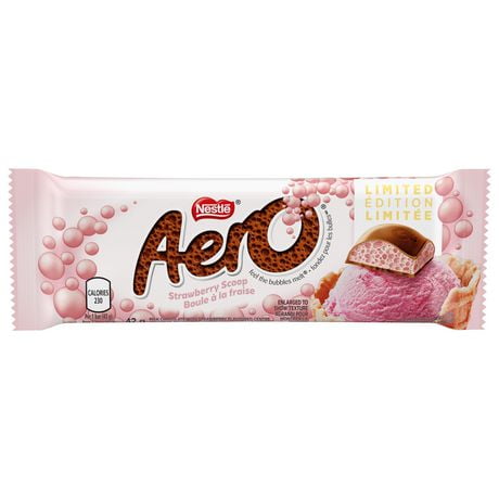Barre AERO Boule à la fraise, 42 g (FRENCH) GOI F&B - Item Short Description