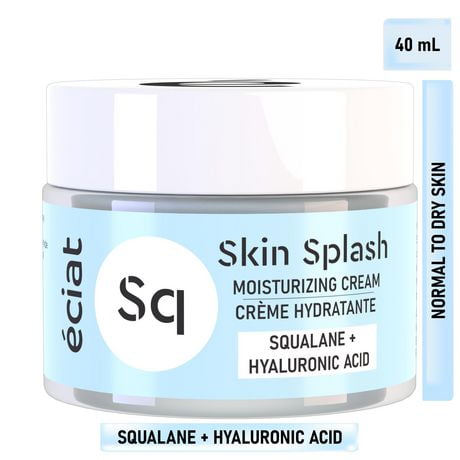 Eciat Moisturizing Cream with 4D Hyaluronic Acid, Vitamin E & Squalane | Firming & Plumping | All Skin Types | Face & Neck 1.35 fl oz  40 ml, 4D Hyaluronic Acid