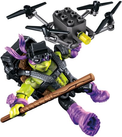 Mega Construx Teenage Mutant Ninja Turtles - Donnie Drone Pursuit ...