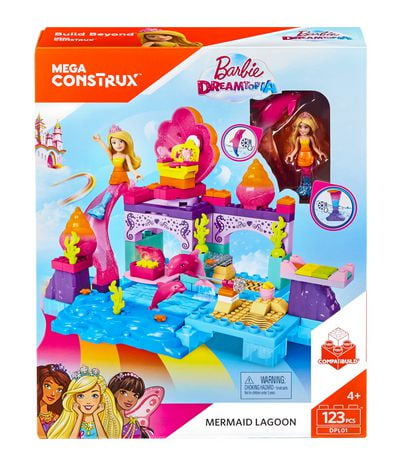 Barbie dreamtopia mega online construx