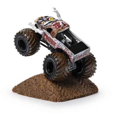 zombie monster truck toy with arms