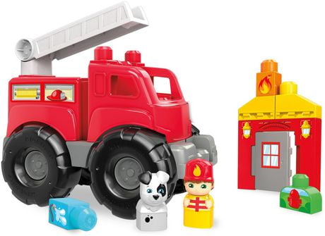 MEGA BLOKS Fire Truck Rescue Building Set | Walmart Canada