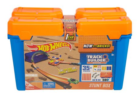 hot wheels dww95 track builder stunt box