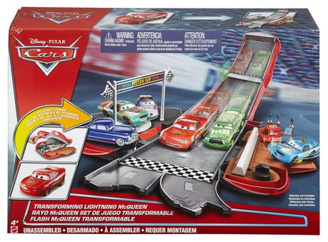 Disney/Pixar Cars - Transforming Lightning McQueen Playset | Walmart.ca