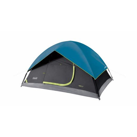 Coleman 4-Person Sundome Dark Room Dome Camping Tent, 9 x 7 ft.