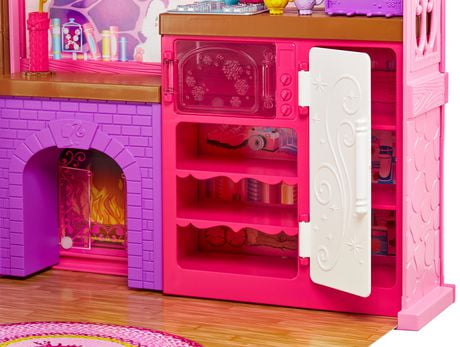 barbie camping fun cabin set