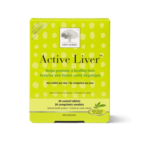 New Nordic Active Liver - 30 tablets, Daily detox formula