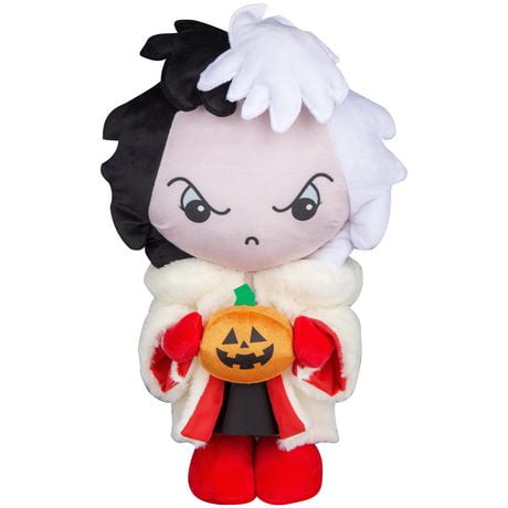 Halloween Greeter Cruella W Pumpkin Sm Disney 