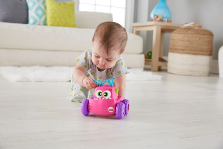 fisher price press n go monster truck pink