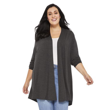 George Plus Women's Open Cardigan | Walmart Canada