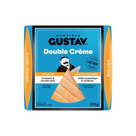 Monsieur Gustav Red Rind Double Cream Cheese - Walmart.ca