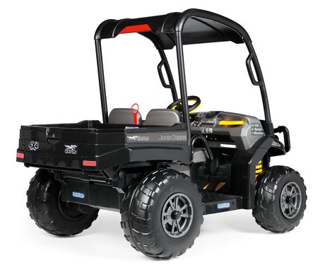 peg perego john deere gator xuv midnight black