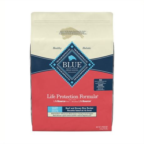 Blue Buffalo Life Protection Formula Beef Small Breed Adult Natural Dry ...