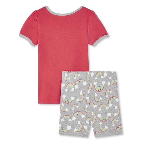 lucky brand ladies 3 piece short sleep set