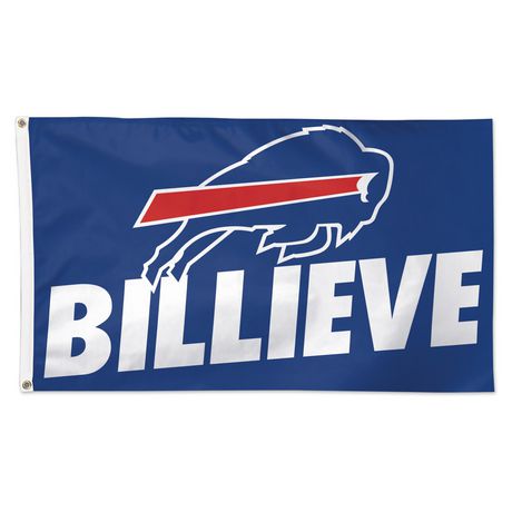 Wincraft Buffalo Bills Slogan Flag - Deluxe 3' X 5'