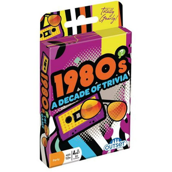 1980s Trivia Card Game