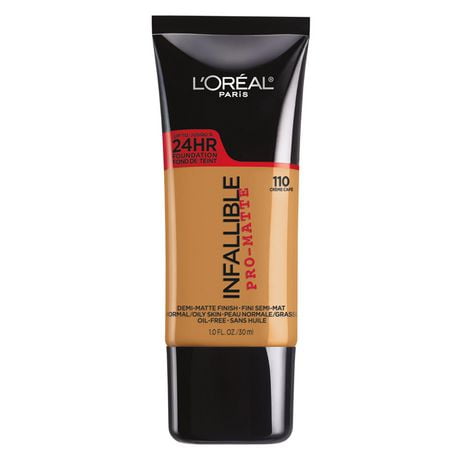 L'Oreal Paris Infallible pro-matte face foundation, Demi Matte Finish ...