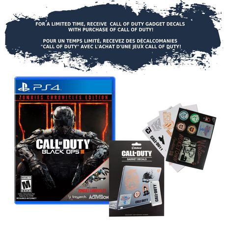 call of duty black ops 3 zombie chronicles edition ps4
