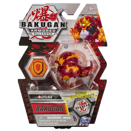 Bakugan, Cycloid, 2-inch Tall Armored Alliance Collectible Action ...