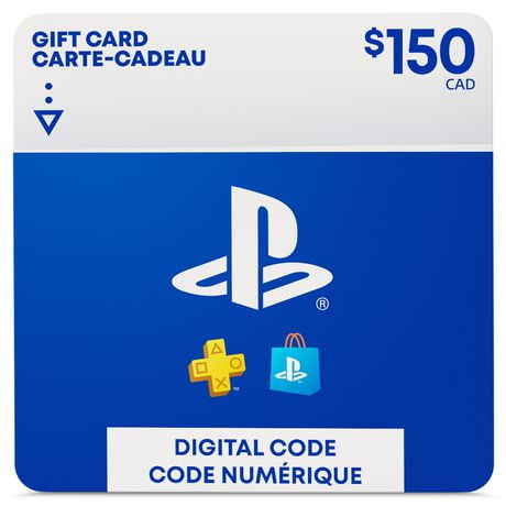 Sony Playstation $150 Gift Card (Code Numérique)