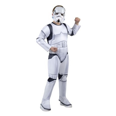 STAR WARS STORMTROOPER QUALUX COSTUME (CHILD) - Qualux Jumpsuit with 3D ...