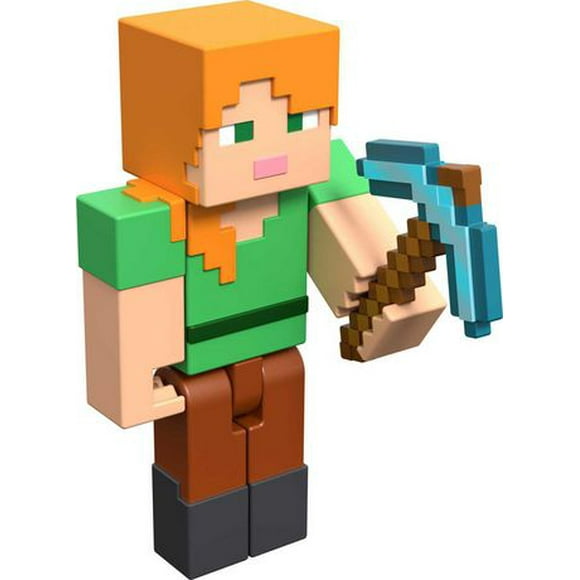Figurine personnage Alex Minecraft de 8 cm
