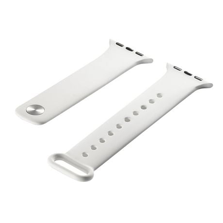 Bracelet en silicone de qualité supérieure de onn.  pour Apple Watch de 38-40-41 mm Modèle ajustable