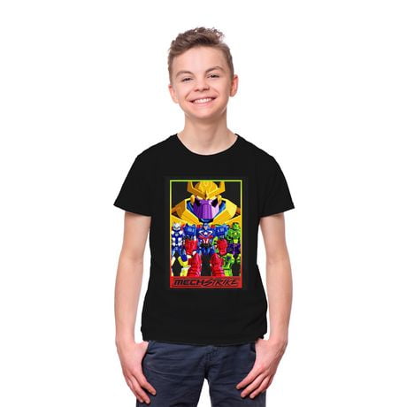 T-shirt Marvel Mech Strike Group Thanos pour garçon