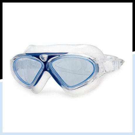 Dolfino Pro Axis Adult Watersport Goggle - Blue/Clear, Watersport Goggle