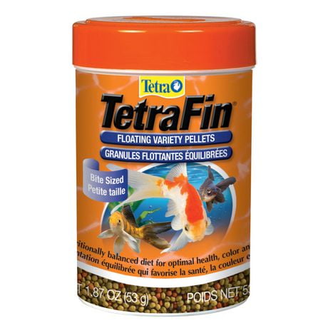 TetraFin Floating Variety Goldfish Pellets, 53 g