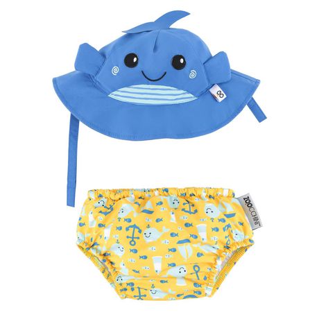 Zoocchini Bebe Bambin Upf50 Reutilisable Couche De Bain Et Chapeau De Soleil Ensemble Walmart Canada