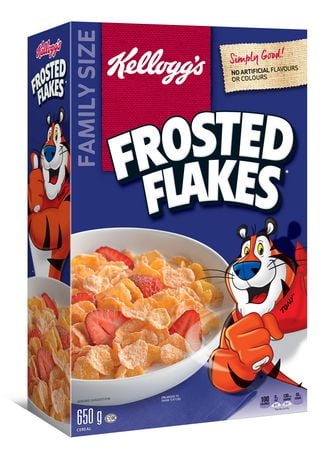 Kellogg's Frosted Flakes Cereal 650g, Family Size | Walmart Canada