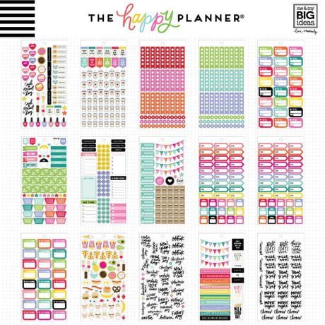 The Happy Planner® Value Pack Stickers - Planner Basics | Walmart Canada