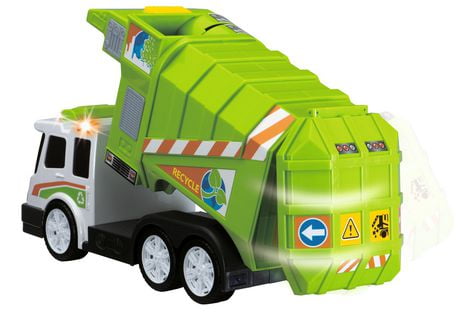 Adventure Force Large Action Series Light & Sound Garbage Truck ...