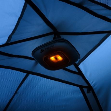 ozark trail 8 person tent with led lights
