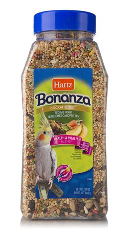 hartz bonanza cockatiel diet