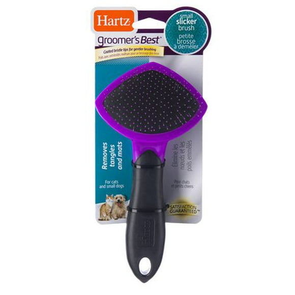 Hartz Groomer's Best Slicker Brush for Small Dogs and Cats, Slicker brush for Cats and Small Dogs