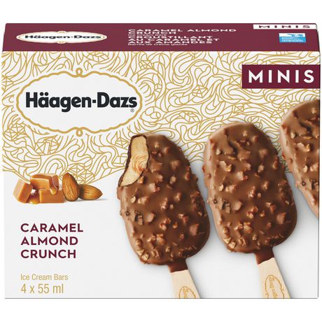 HÄAGEN-DAZS® Miniatures Caramel Almond Crunch Ice Cream ...